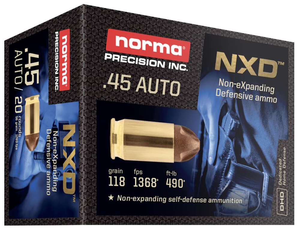 Ammunition Norma Ammunition 45ACP NORMA 611540020  45A   NXD                   20/10 • Model: 